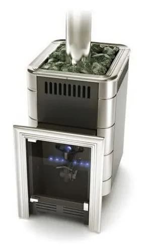 Печь банная ТМФ Уренгой 2 Inox БСЭ антрацит НВ