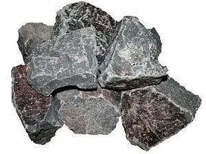 Камень для бани Порфирит колотый 20 кг (40) Атлант